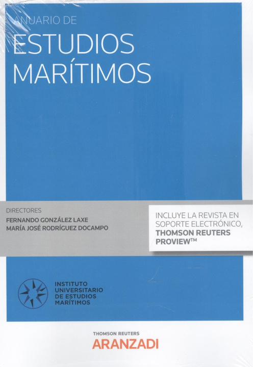 Knjiga Anuario de Estudios Marítimos (Papel + e-book) FERNANDO GONZALEZ