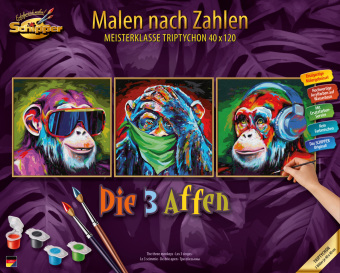 Game/Toy MNZ - Die 3 Affen (Triptychon) 