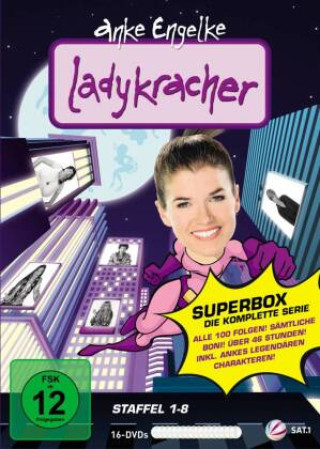 Video Ladykracher - Die große Fanbox, 8 DVDs Anke Engelke