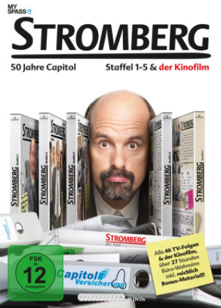 Videoclip Stromberg-Box - Staffel 1-5 + Film (50 Jahre Capitol), 11 DVDs Arne Feldhusen