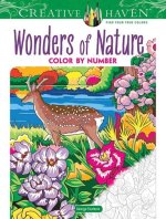Könyv Creative Haven Wonders of Nature Color by Number 