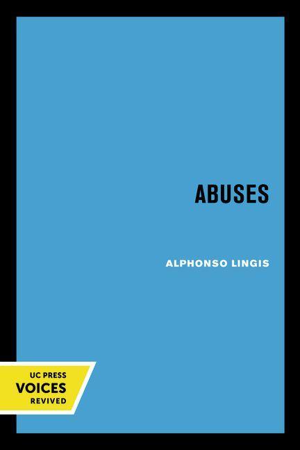 Book Abuses Alphonso Lingis