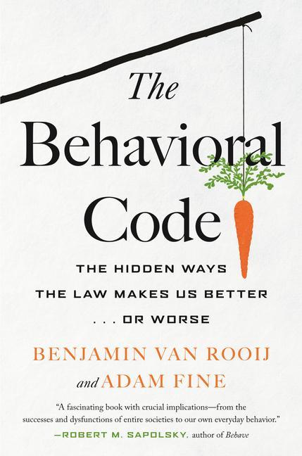 Kniha Behavioral Code Adam Fine