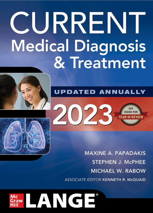 Książka CURRENT Medical Diagnosis and Treatment 2023 Maxine Papadakis
