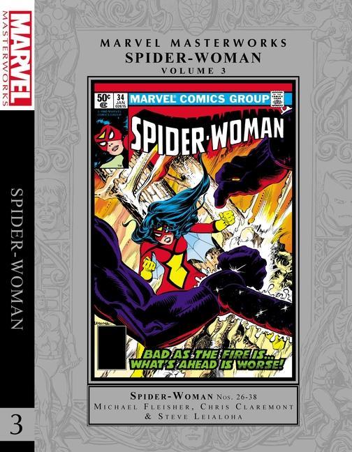 Kniha Marvel Masterworks: Spider-woman Vol. 3 Chris Claremont