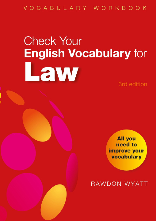 Knjiga Check Your English Vocabulary for Law 