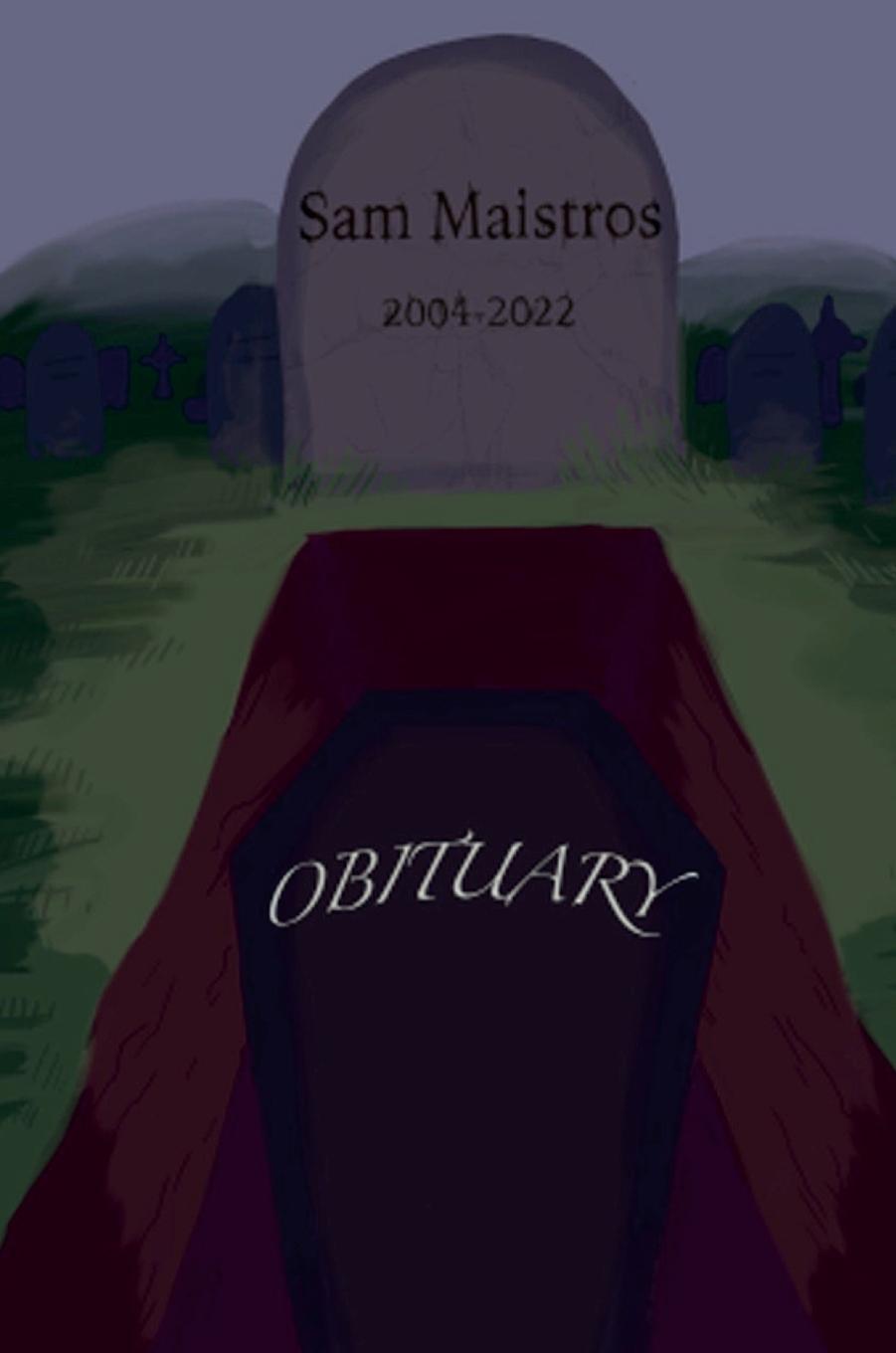 Knjiga Obituary Sam Maistros