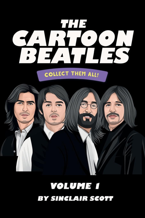 Carte Cartoon Beatles 