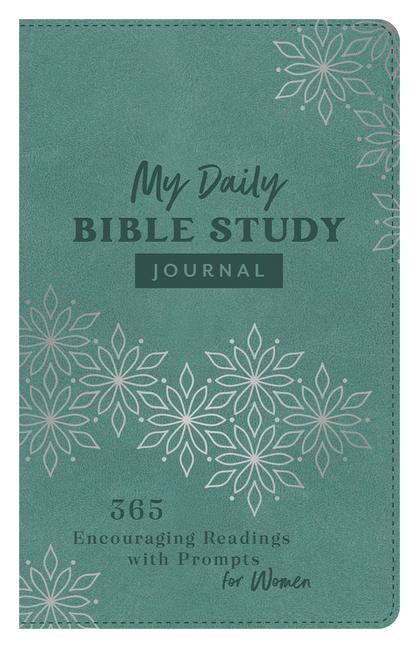 Book My Daily Bible Study Journal: 365 Encouraging Readings with Prompts for Women 