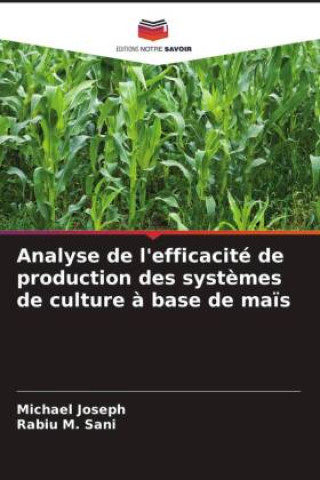 Książka Analyse de l'efficacité de production des syst?mes de culture ? base de ma?s Rabiu M. Sani