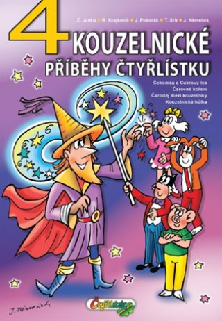 Könyv 4 Kouzelnické příběhy Čtyřlístku Radim Krajčovič