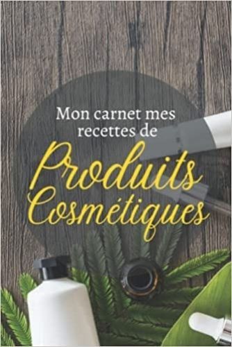 Carte Mon carnet mes recettes de produits cosmétiques 