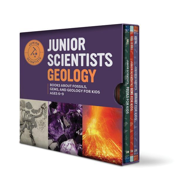 Könyv Junior Scientists Geology 3 Book Box Set: Books about Fossils, Gems, and Geology for Kids Ages 6-9 