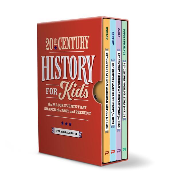 Carte 20th Century History for Kids 4 Book Box Set: Major Events That Shaped the Past and Present for Kids Ages 8-12 
