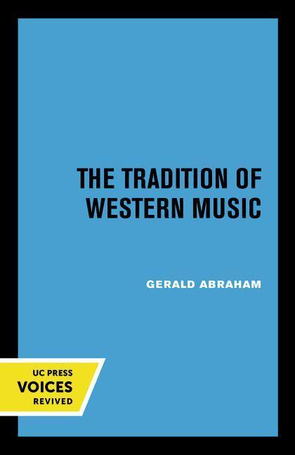 Kniha The Tradition of Western Music Gerald Abraham