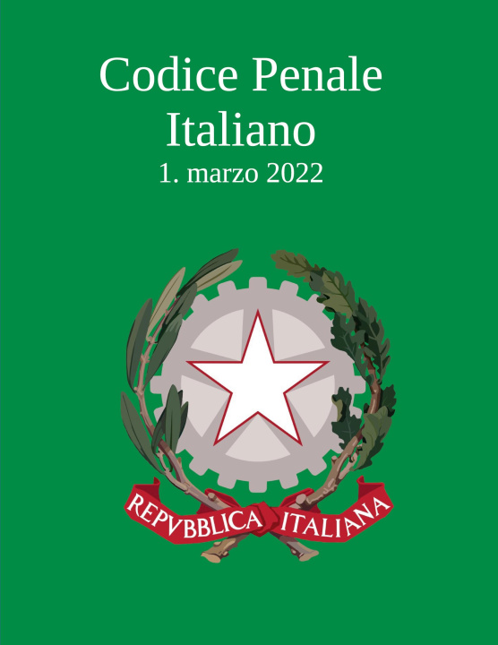 Libro Codice Penale Italiano DGR Law Books