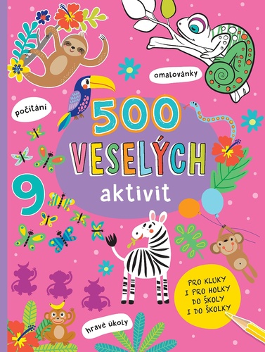 Kniha 500 veselých aktivit 
