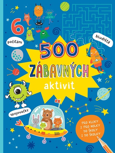 Kniha 500 zábavných aktivit 