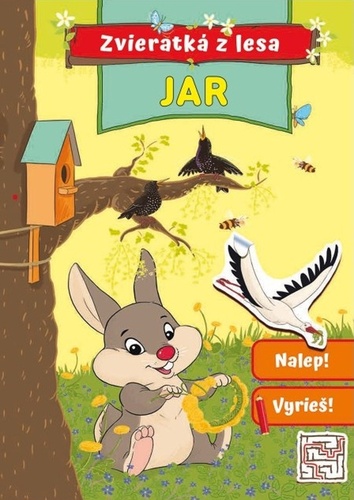 Carte Zvieratká z lesa Jar 