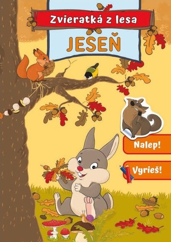 Kniha Zvieratká z lesa Jeseň 