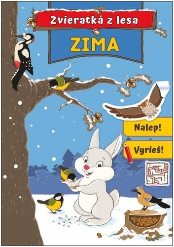 Книга Zvieratká z lesa Zima 