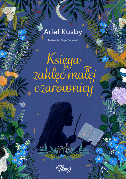 Kniha Księga zaklęć małej czarownicy Ariel Kusby
