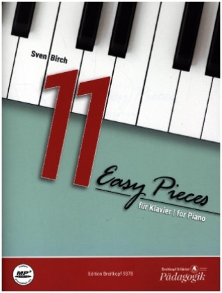 Tiskani izdelki 11 Easy Pieces für Klavier Sven Birch