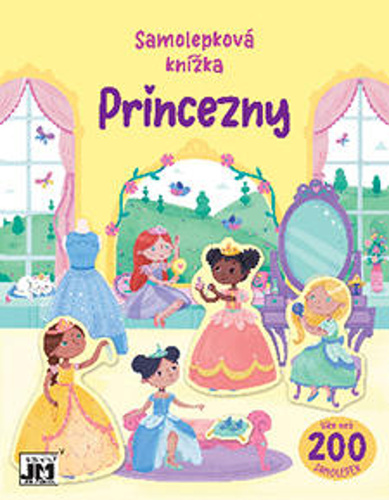 Könyv Samolepková knížka - Princezny 