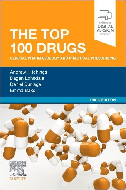 Kniha Top 100 Drugs Andrew Hitchings