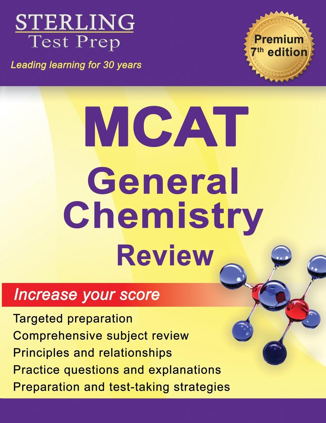 Kniha MCAT General Chemistry Review 