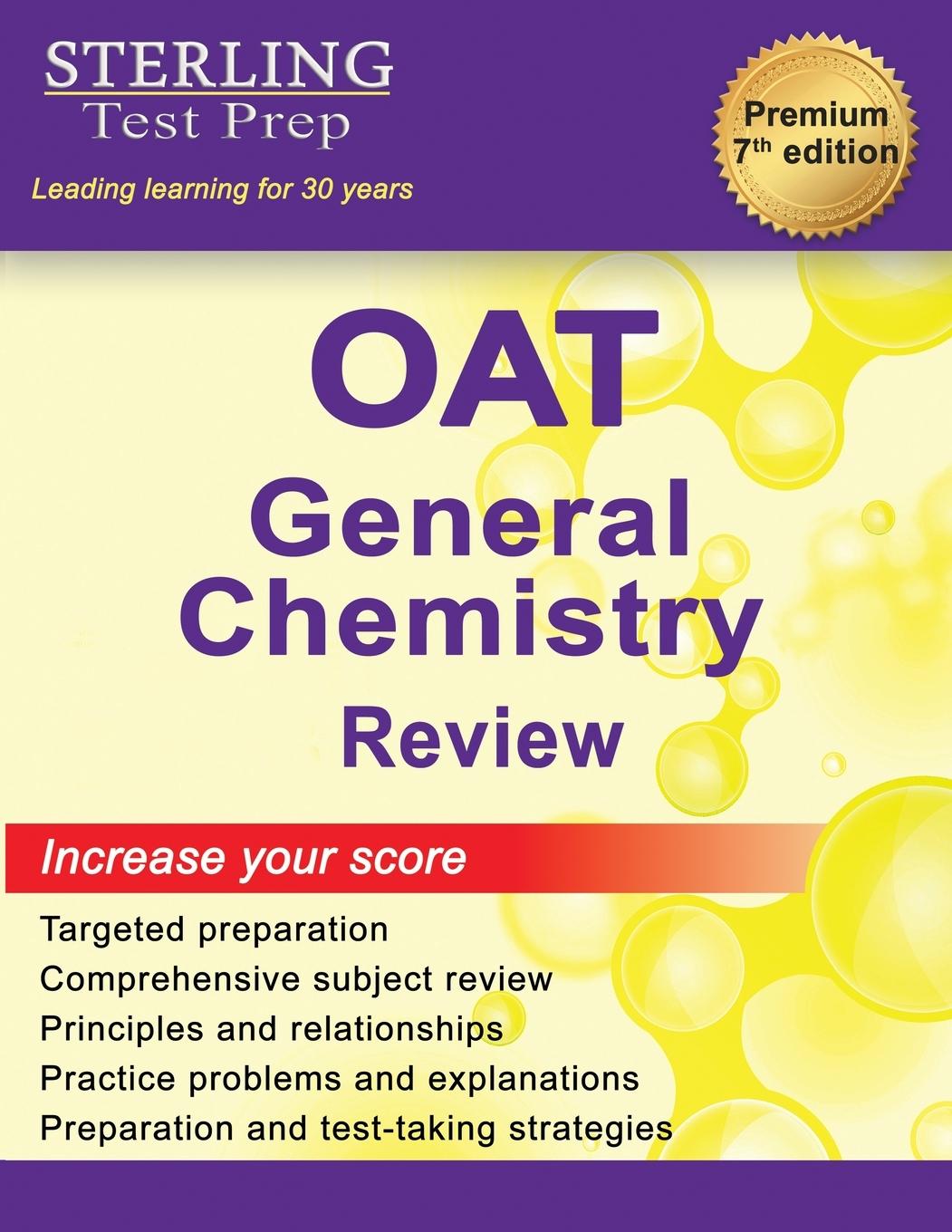 Könyv OAT General Chemistry Review 