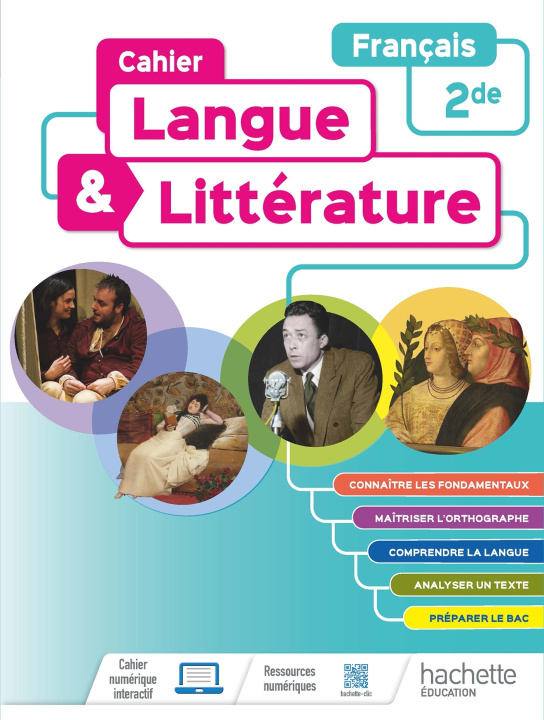 Carte Cahier Langue et Littérature - Français 2nde - Ed. 2022 Guénola Carré