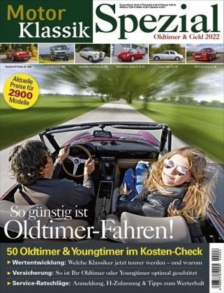 Könyv Motor Klassik Spezial - Oldtimer & Geld 