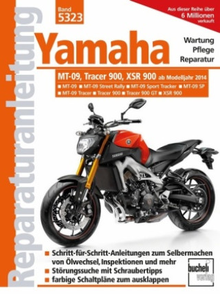 Kniha Yamaha MT 09, Tracer 900 und XSR 900 Christoph Pandikow