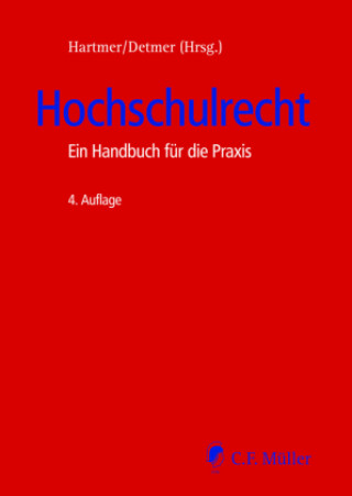 Buch Hochschulrecht Michael Hartmer
