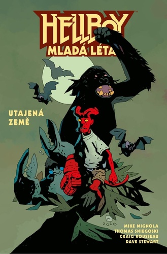 Książka Hellboy Mladá léta Utajená země Thomas Sniegoski