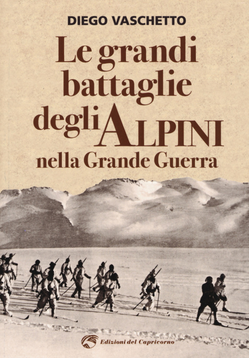 Книга grandi battaglie degli alpini nella grande guerra Diego Vaschetto