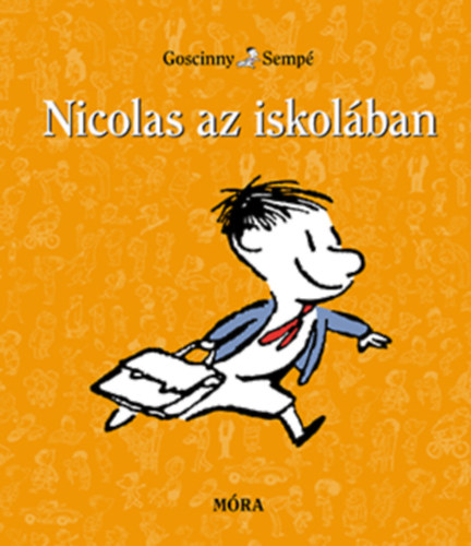 Książka Nicolas az iskolában René Goscinny