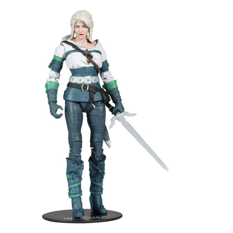 Kniha Zaklínač figurka - Ciri Starší krev 18 cm (McFarlane Toys) 