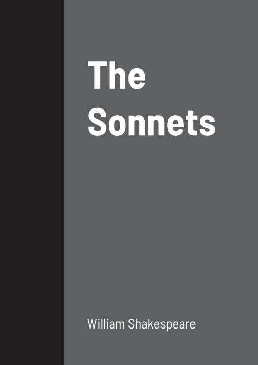 Knjiga Sonnets William Shakespeare