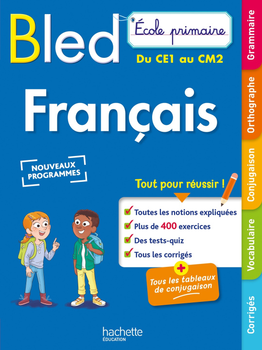Kniha Bled Ecole primaire Français du CE1 au CM2 Claude Couque