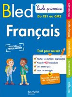 Carte Bled Ecole primaire Français du CE1 au CM2 Claude Couque