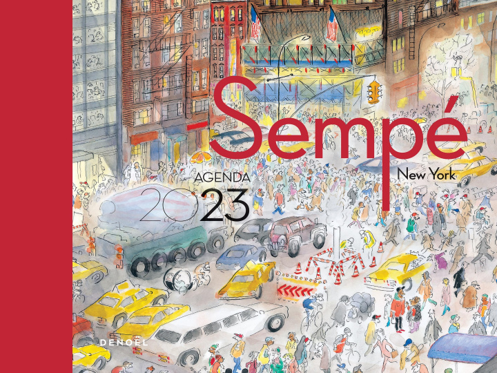 Книга Agenda Sempé 2023 SEMPE