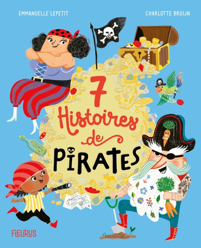 Kniha 7 histoires de pirates Olivier Dupin