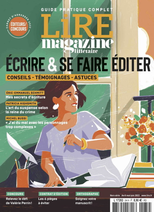 Carte Lire Magazine Littéraire HS : Écrire et se faire éditer - édition 2022 - Avril/Mai/Juin 2022 collegium