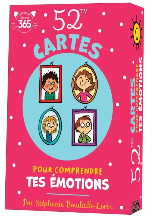 Kniha 52 cartes pour comprendre tes émotions Stéphanie Boudaille-Lorin