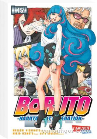 Kniha Boruto - Naruto the next Generation 15 Ukyo Kodachi