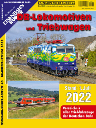 Książka DB-Lokomotiven und Triebwagen - Stand 1. Juli 2022 