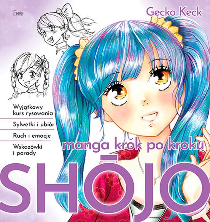 Книга Manga Shojo krok po kroku Keck Gecko