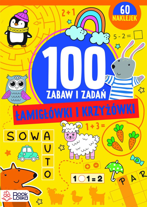 Książka Łamigłówki i krzyżówki. Ponad 100 zabaw i zadań. Jesiołowska Izabela